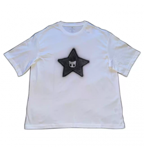 Prism (Prism) niche stars hand-painted cute summer loose unisex men and women oversize short sleeves