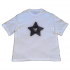 Prism (Prism) niche stars hand-painted cute summer loose unisex men and women oversize short sleeves